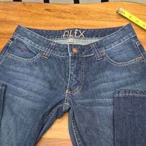 Kime's Women's Classic Boot Cut Jeans - Blue